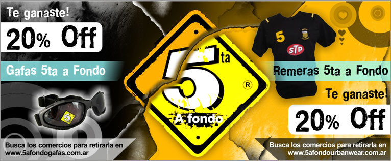 5ta a Fondo - flyer