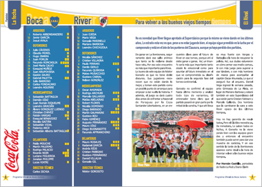 Programa Oficial boca juniors