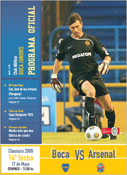 Programa Oficial boca juniors