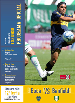 Programa Oficial boca juniors