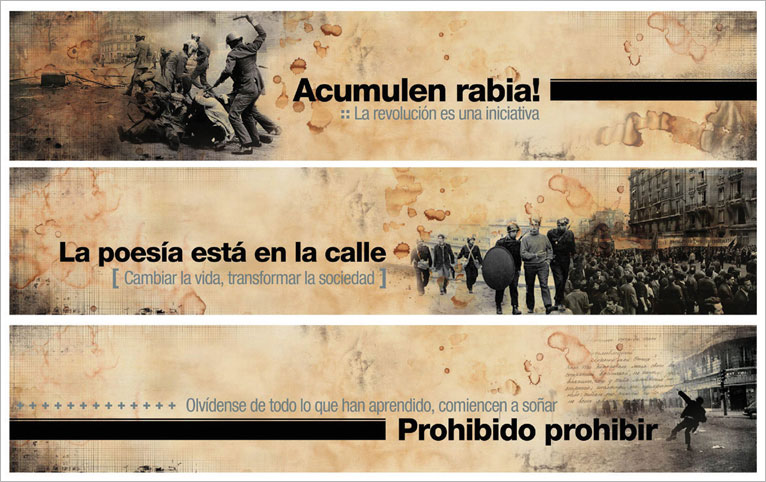 Mayo frances - gráfica exposición