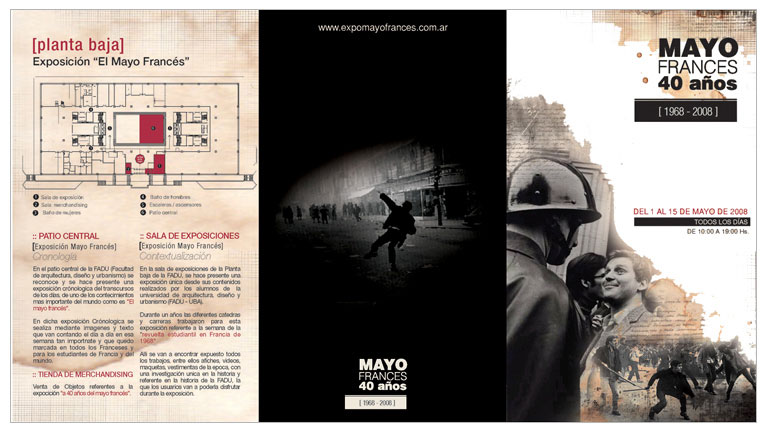 Mayo frances - gráfica exposición