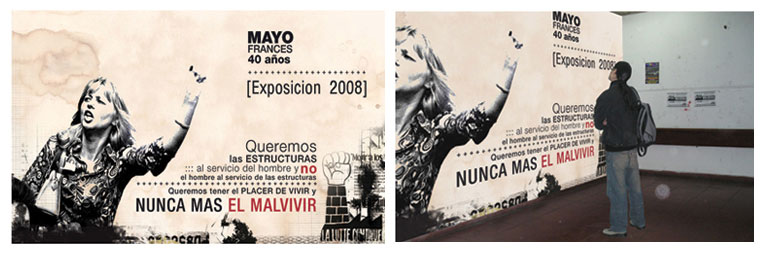 Mayo frances - gráfica exposición
