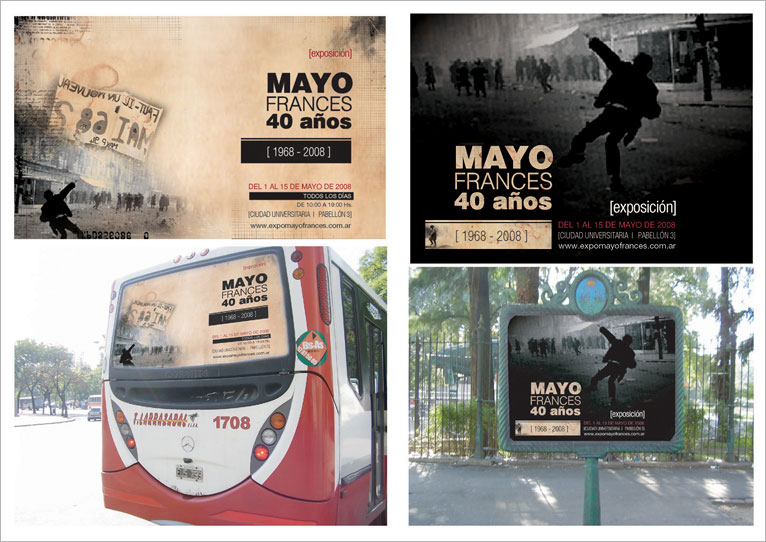 Mayo frances - gráfica exposición