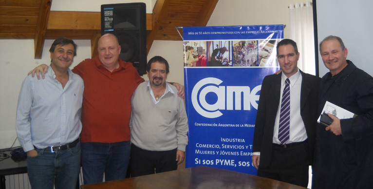 Presentación del libro de Damián en Ushuaia