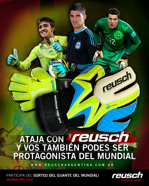 Ataja con Reusch y vos también podes ser protagonista del Mundial