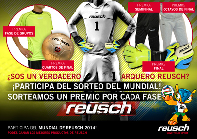 Participa del Sorteo del Mundial - Sorteamos un premio por cada fase