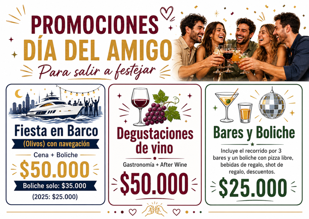 Para salir a festejar